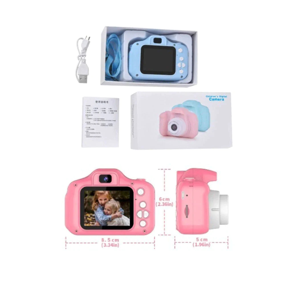 Children Kids Camera Mini Educational Toys for Kids Children Gifts Birthday Gift Digital Camera 1080P Projection Video Camera