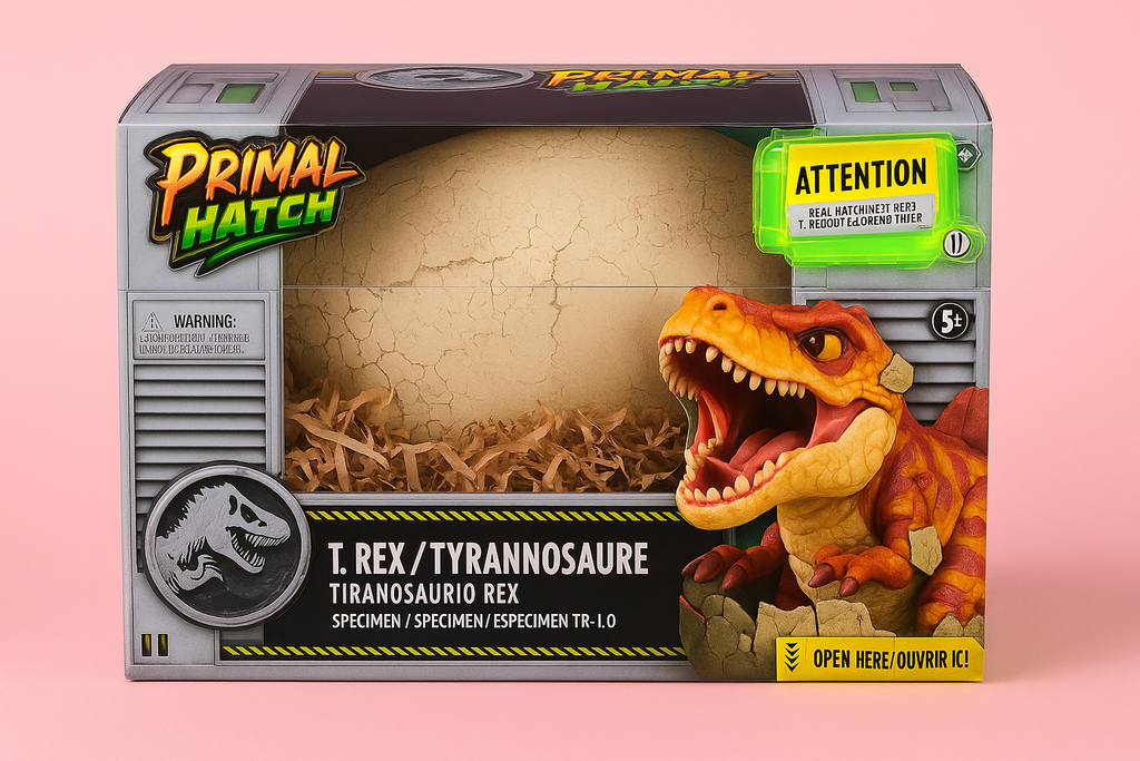 Interactive T-Rex Toy with Meat Accessory