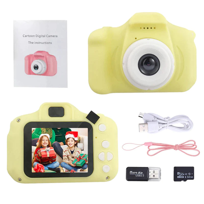 Children Kids Camera Mini Educational Toys for Kids Children Gifts Birthday Gift Digital Camera 1080P Projection Video Camera