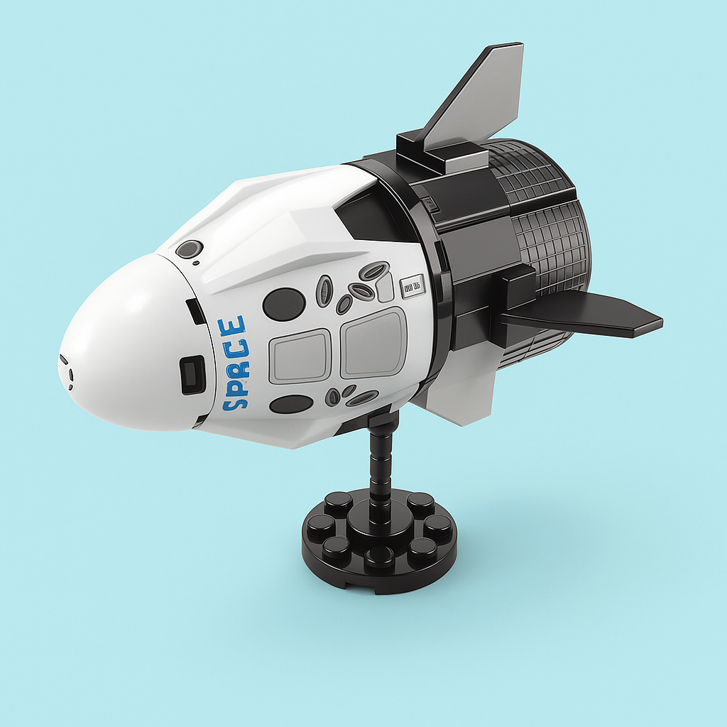 Mini Space Shuttle – Build & Explore Toy Set