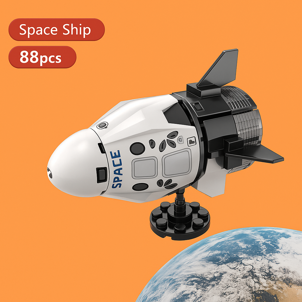 Mini Space Shuttle – Build & Explore Toy Set