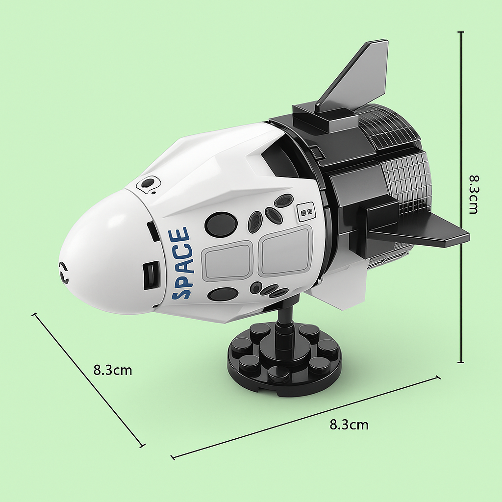 Mini Space Shuttle – Build & Explore Toy Set
