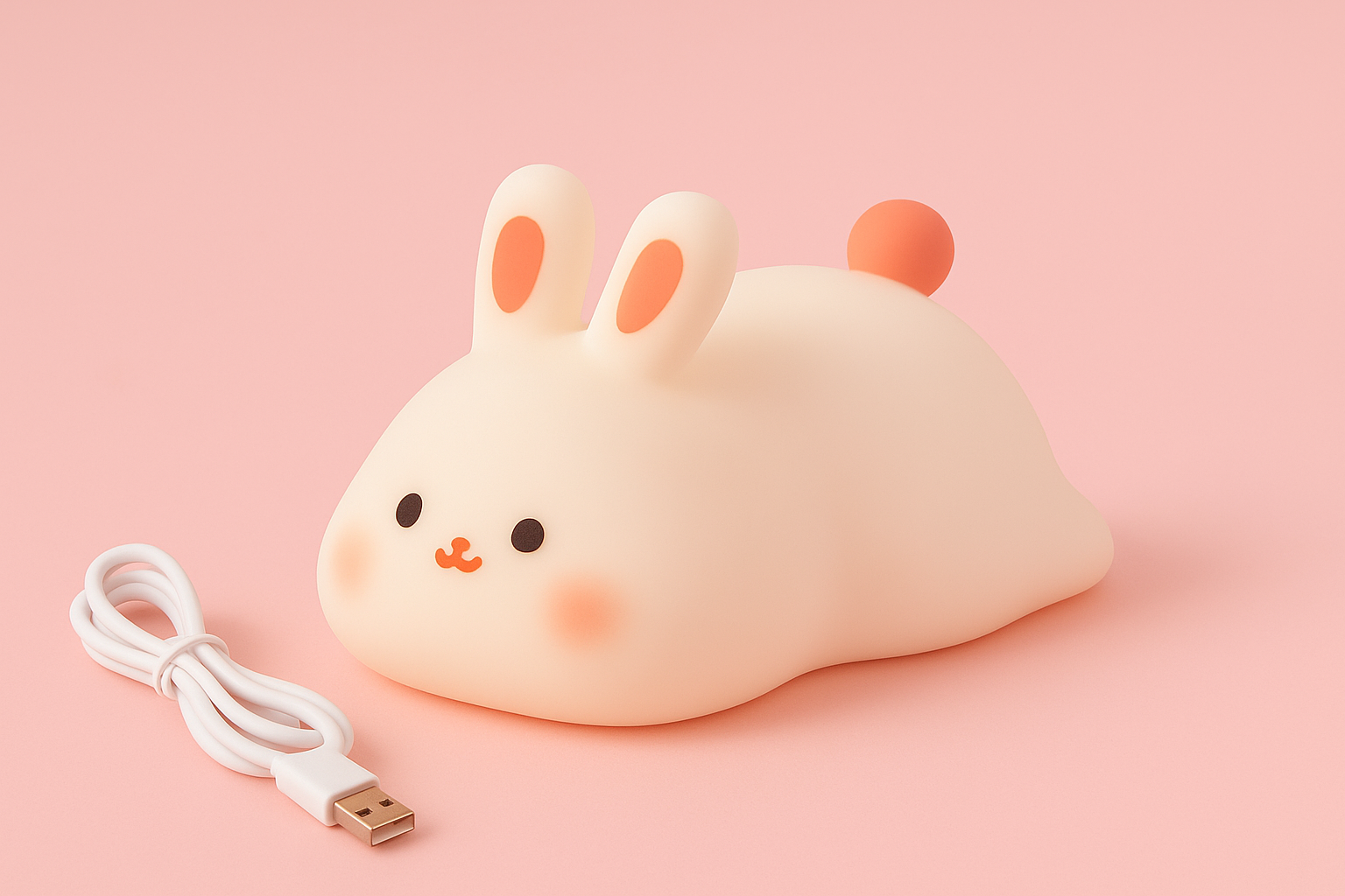 Big Face Bunny Night Light