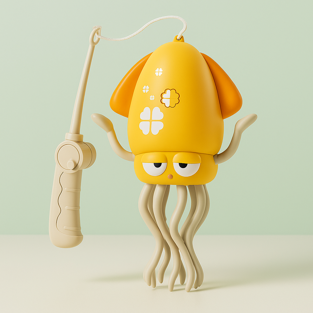 Lucky Squid Dancing Toy